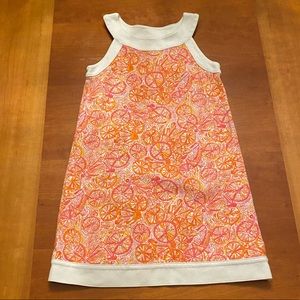 🍊Lilly Pulitzer girls A-line tunic dress 🍋 🐇